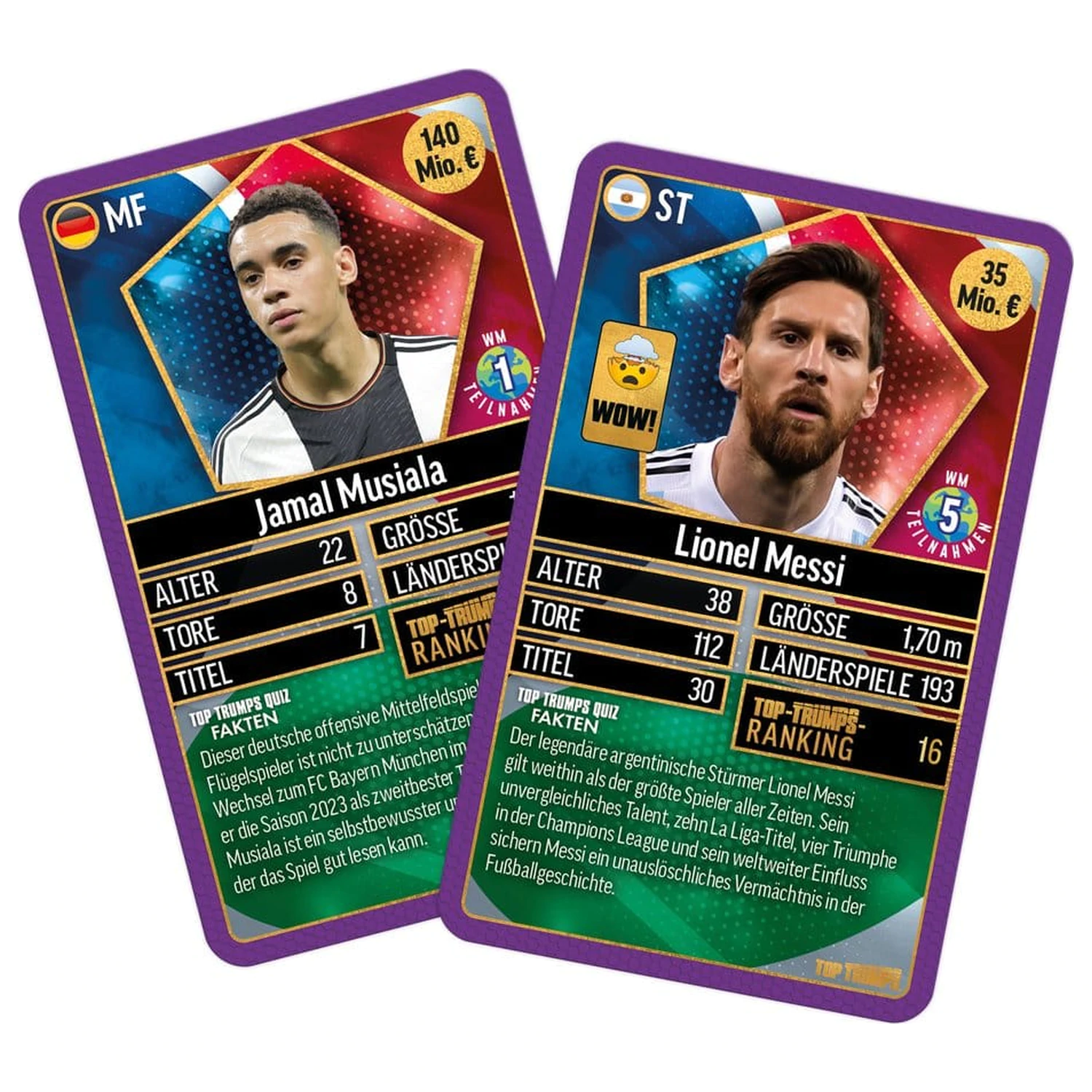 World Football Stars Card Game 200er Packung 4 *Deutsche Version* Produktfoto