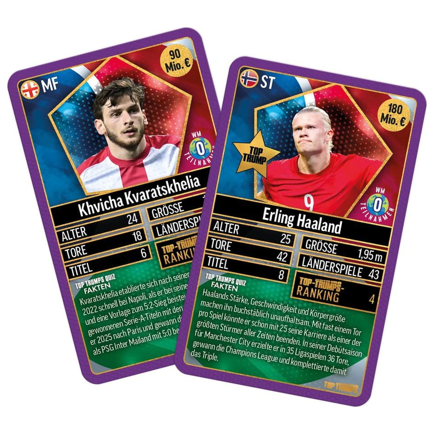 World Football Stars Card Game 200er Packung 4 *Deutsche Version* Produktfoto