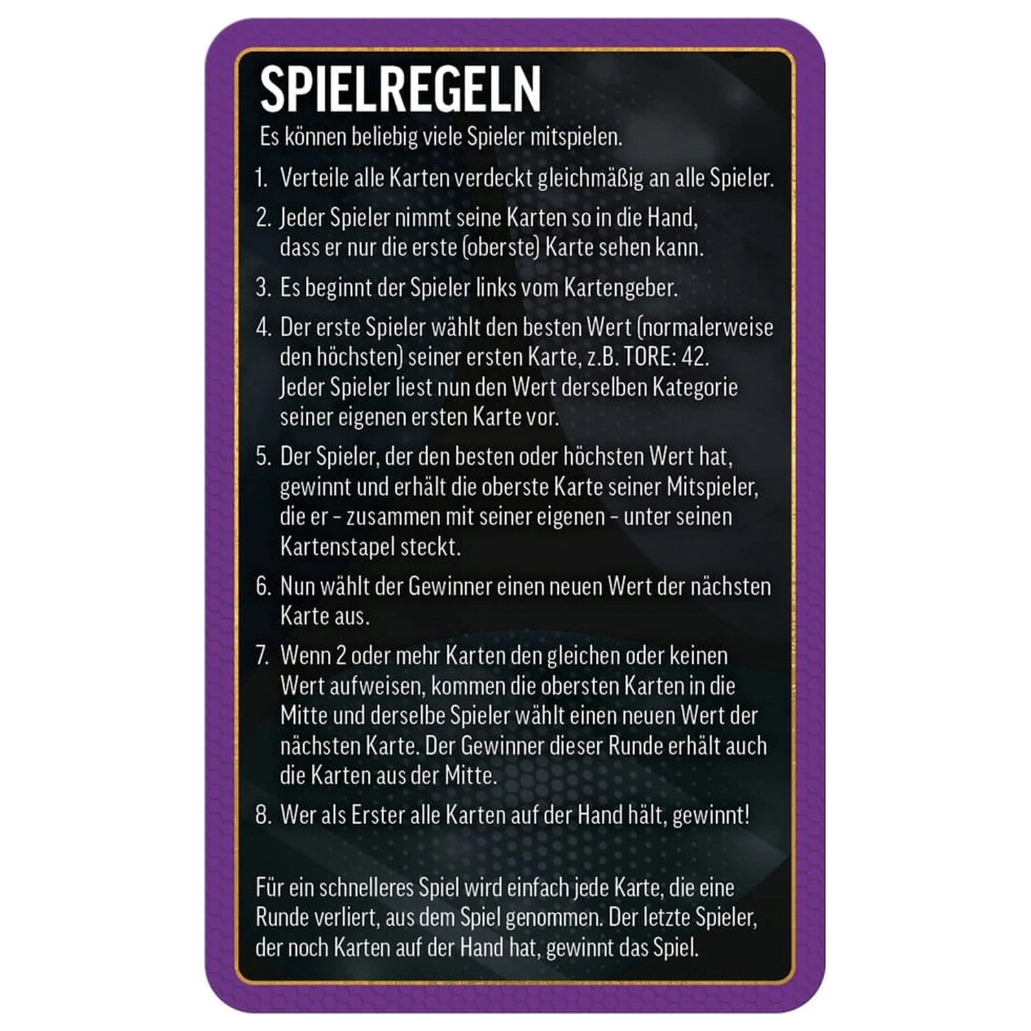 World Football Stars Card Game 200er Packung 4 *Deutsche Version* Produktfoto