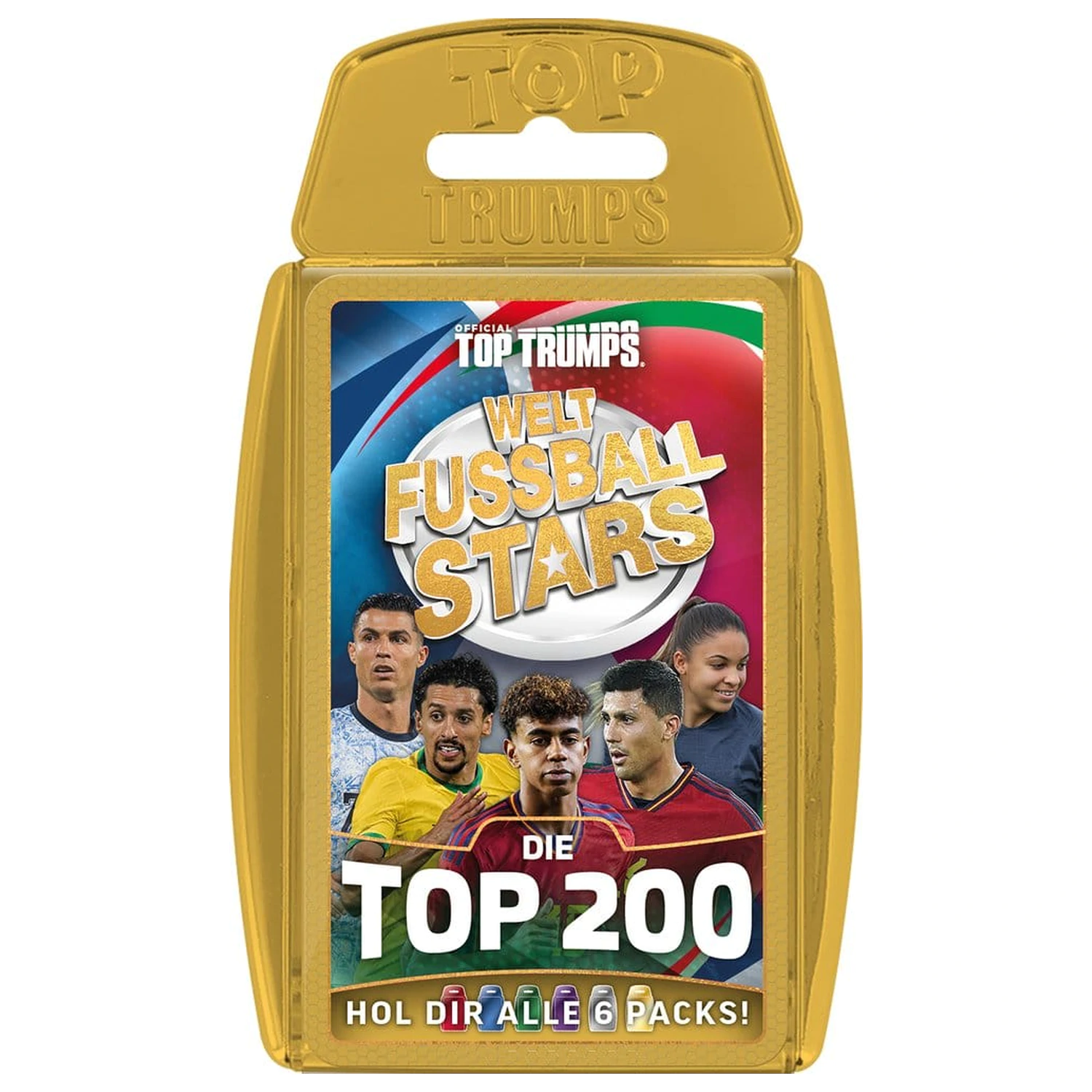 World Football Stars Sammelkartenspiel 200 Packung 6 *deutsche Version* Produktfoto