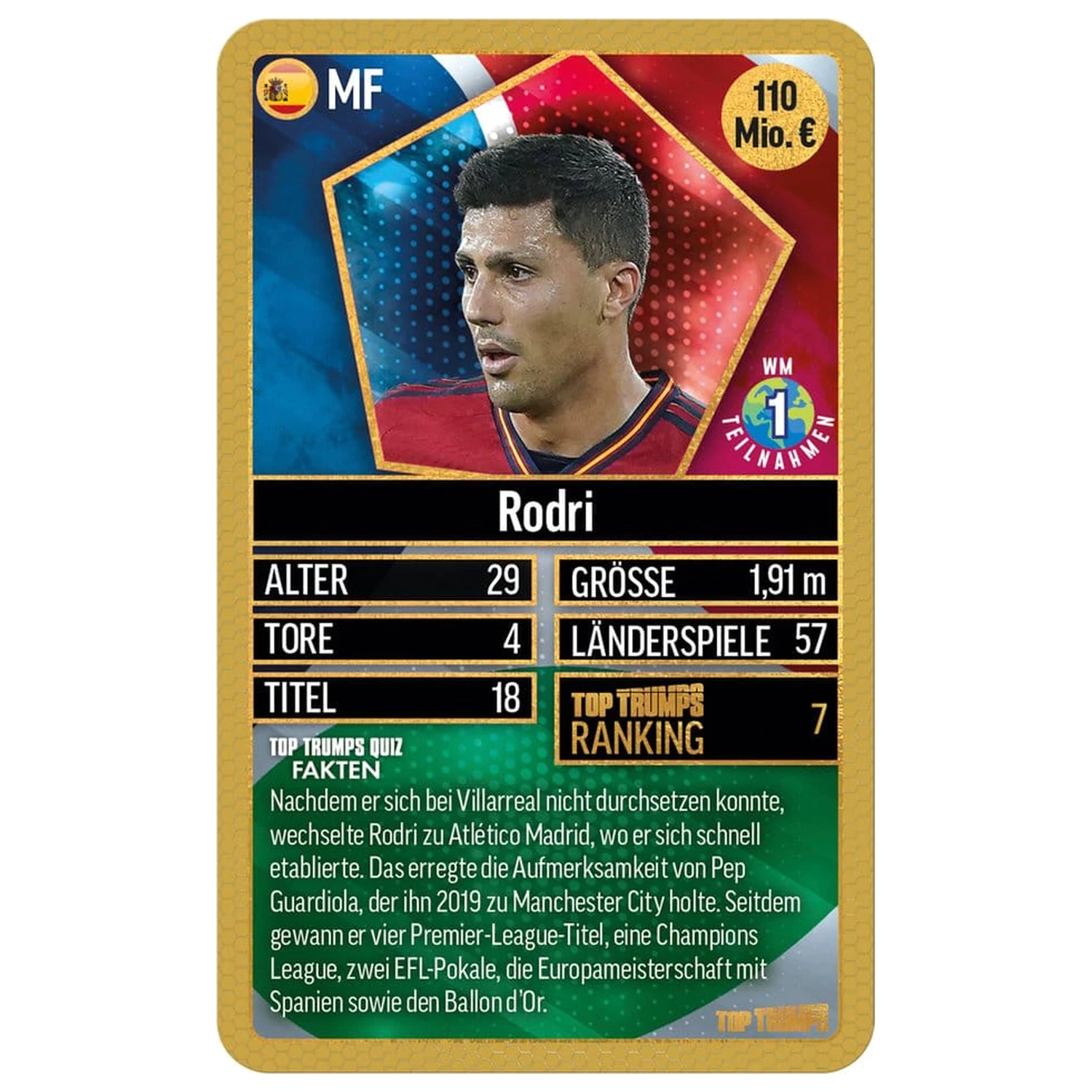 World Football Stars Sammelkartenspiel 200 Packung 6 *deutsche Version* Produktfoto