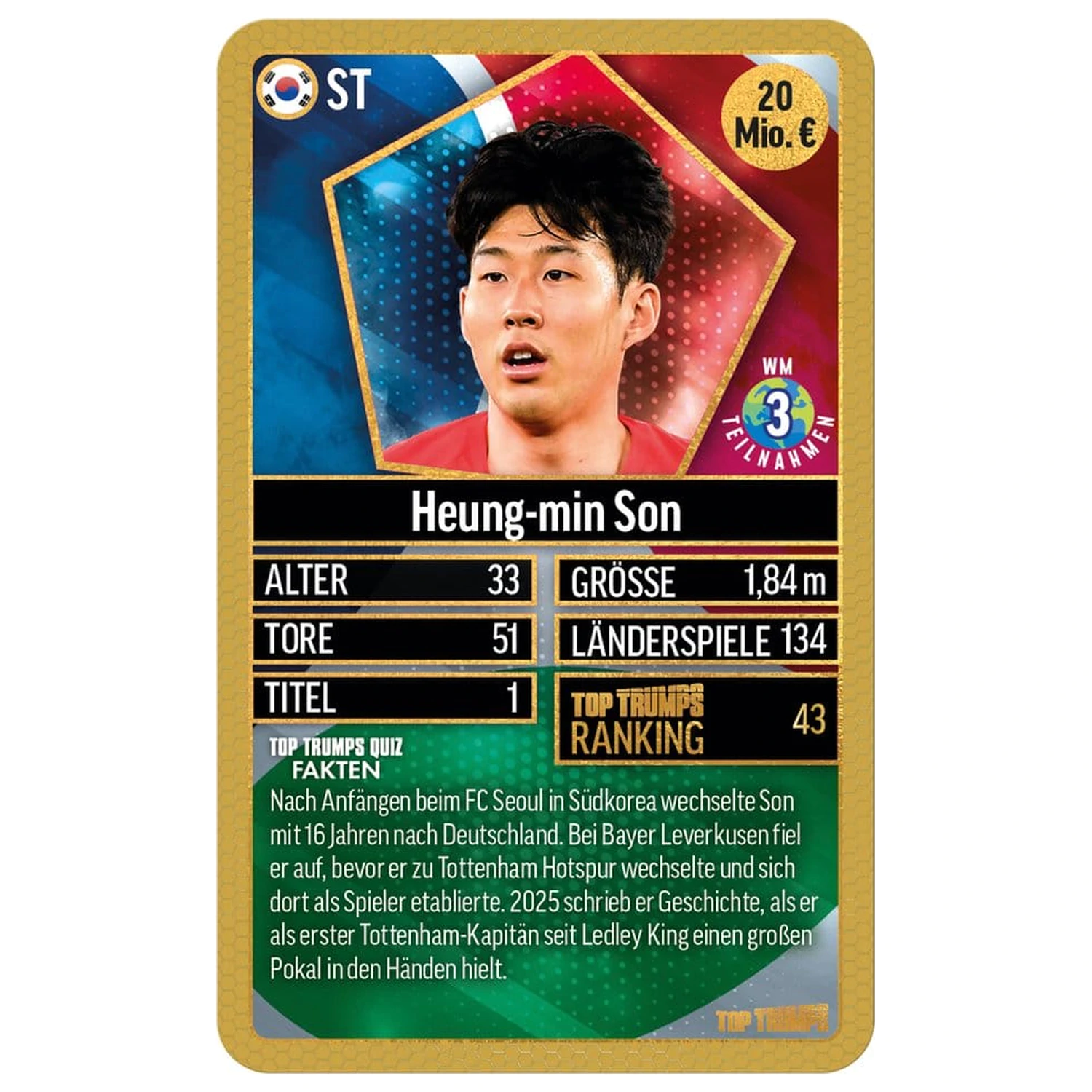 World Football Stars Sammelkartenspiel 200 Packung 6 *deutsche Version* Produktfoto