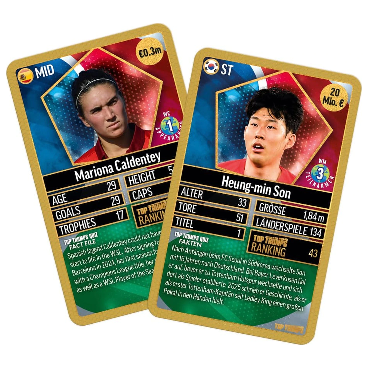 World Football Stars Sammelkartenspiel 200 Packung 6 *deutsche Version* Produktfoto