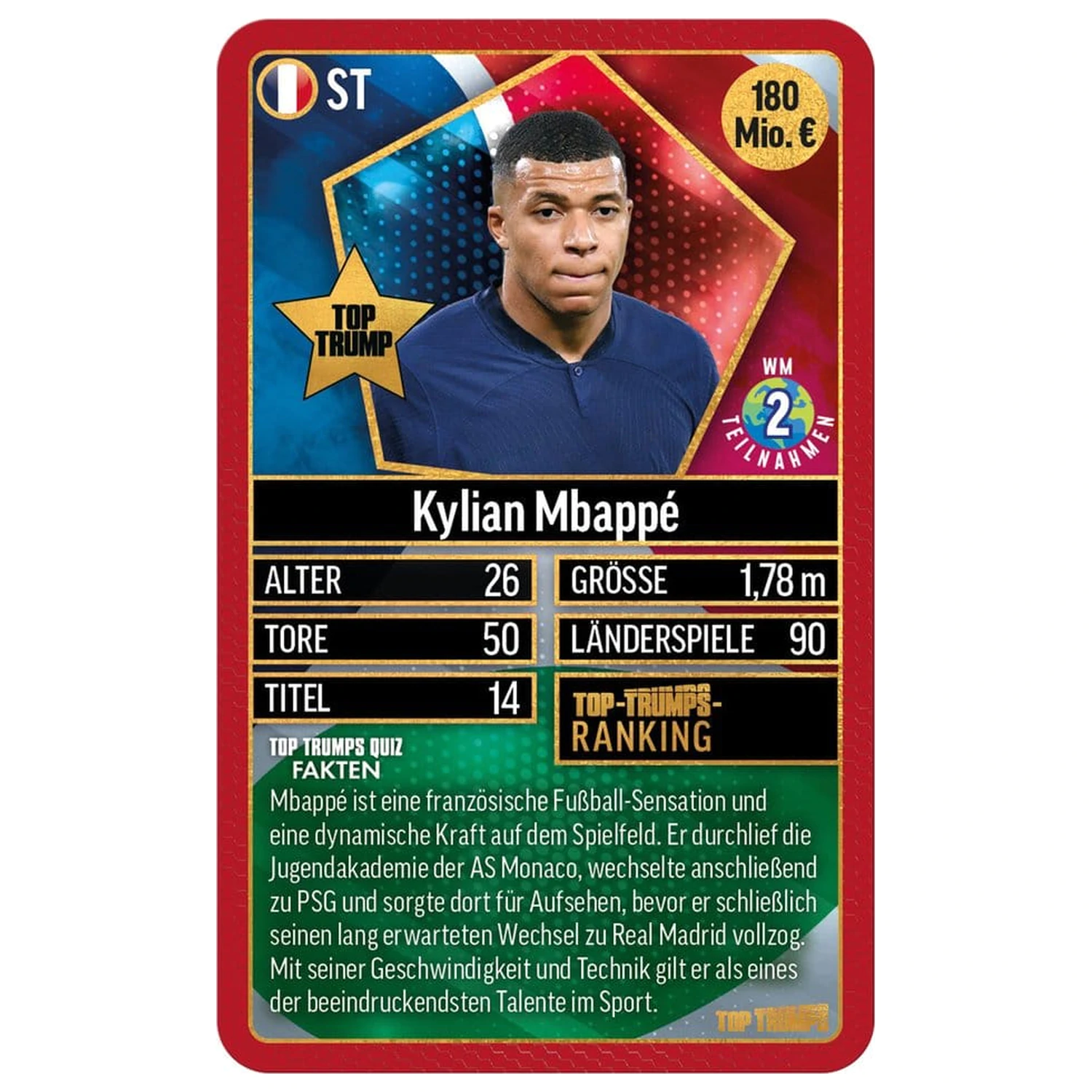 World Football Stars Card Game 200 Starter Pack *Deutsche Version* Produktfoto