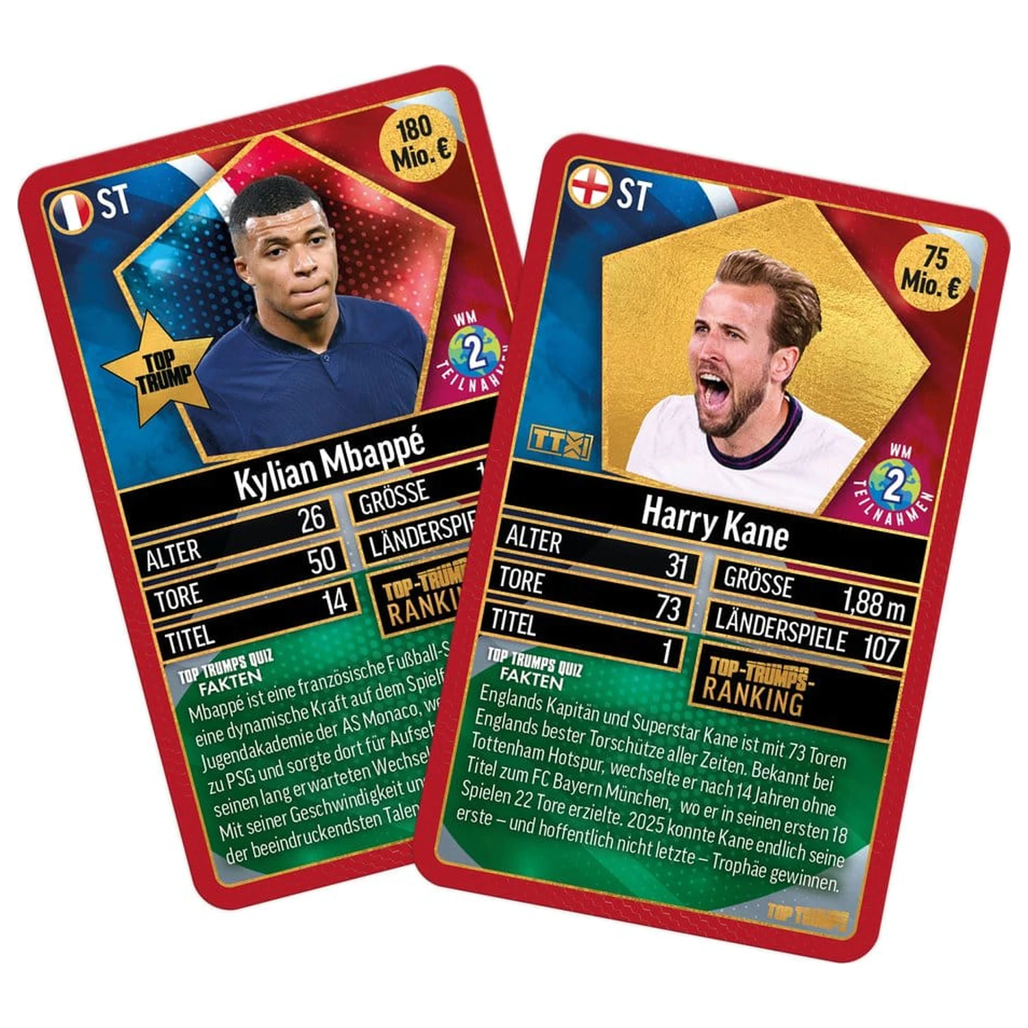 World Football Stars Card Game 200 Starter Pack *Deutsche Version* Produktfoto