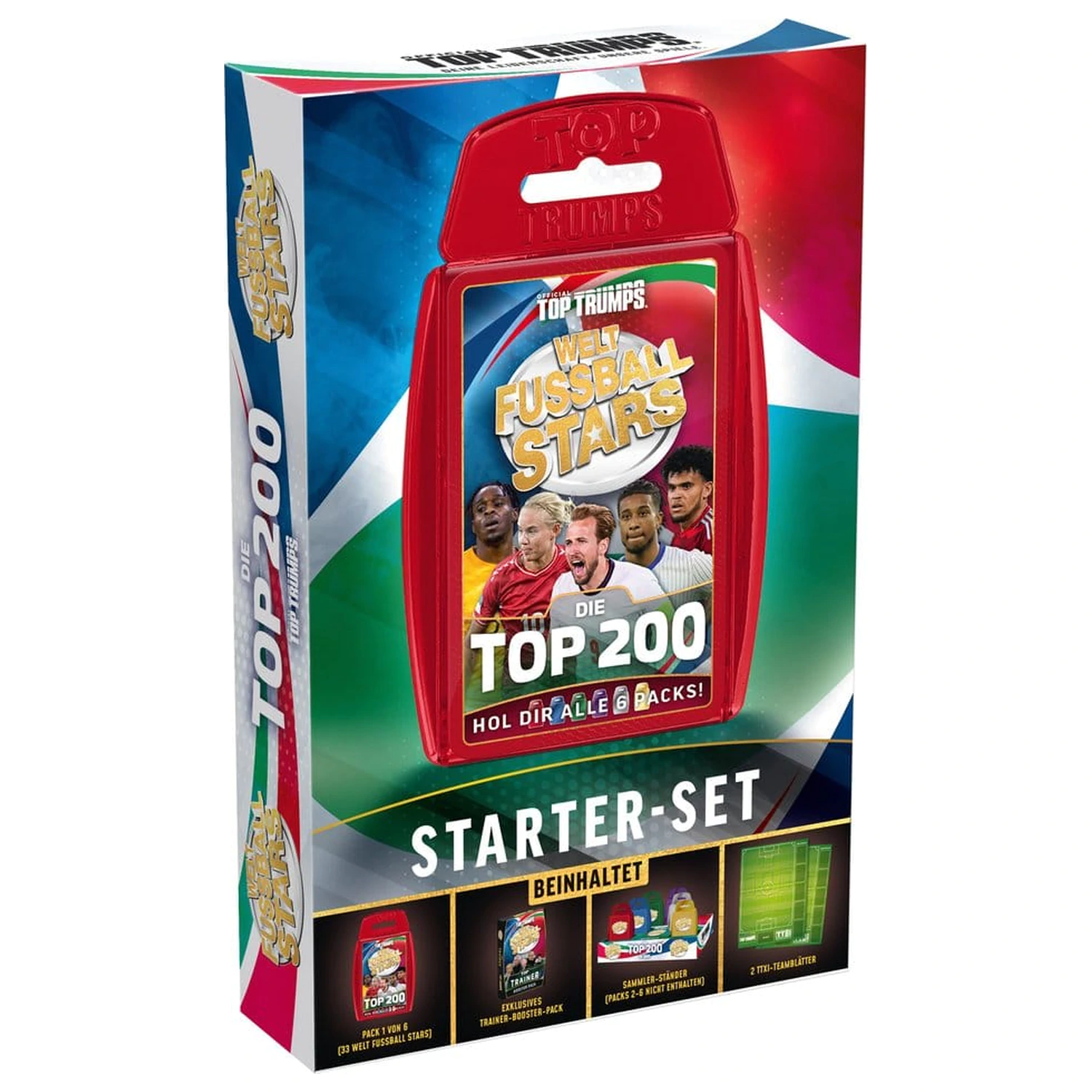 World Football Stars Card Game 200 Starter Pack *Deutsche Version* Produktfoto