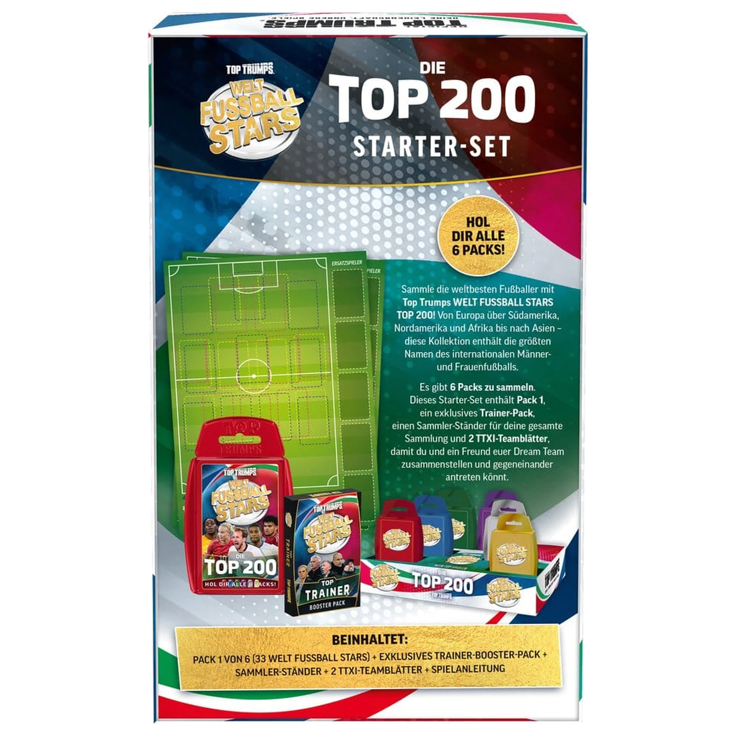 World Football Stars Card Game 200 Starter Pack *Deutsche Version* Produktfoto