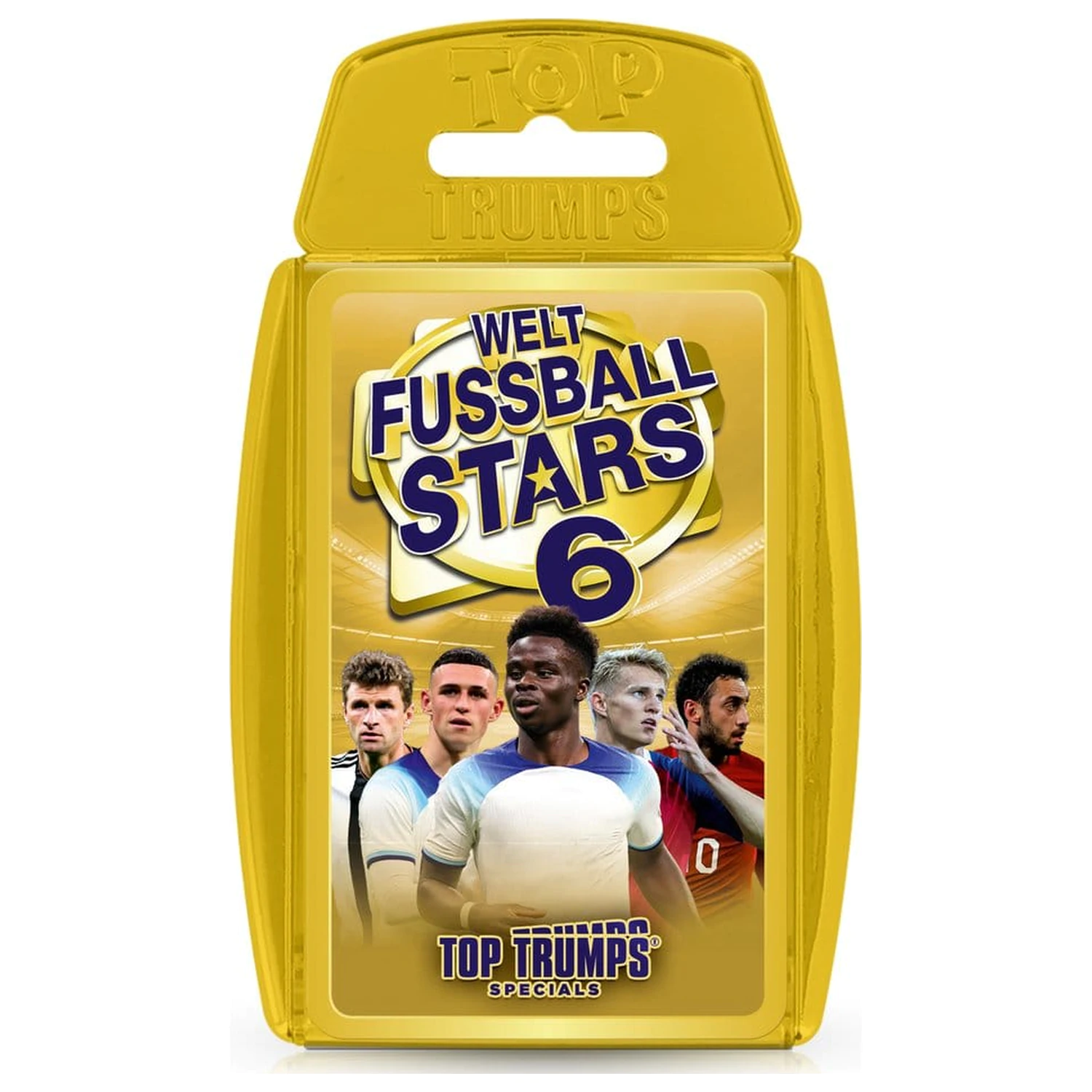 World Football Stars 6 Karten-Spiel Top Trumps *German Version* Produktfoto