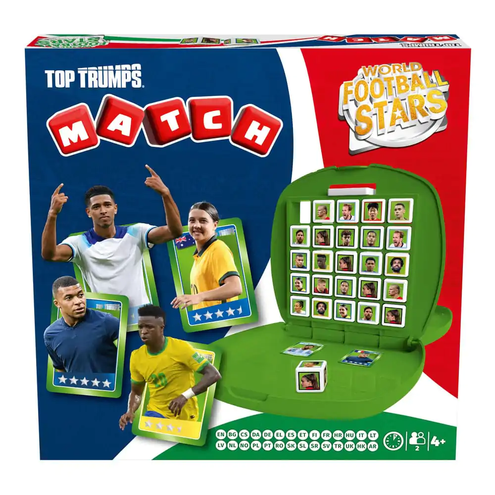 World football stars Top Trumps Match - The Crazy Cube Spiel Grüne Version Produktfoto