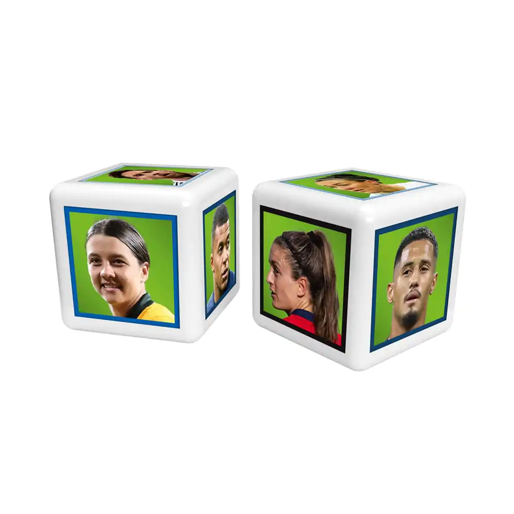 World football stars Top Trumps Match - The Crazy Cube Spiel Grüne Version Produktfoto