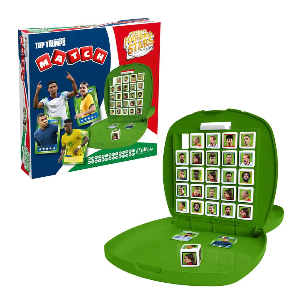 World football stars Top Trumps Match - The Crazy Cube Spiel Grüne Version Produktfoto