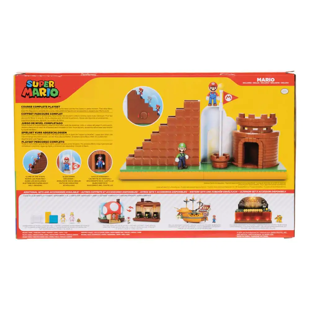 World of Nintendo Super Mario Minifiguren Spielset End Level termékfotó