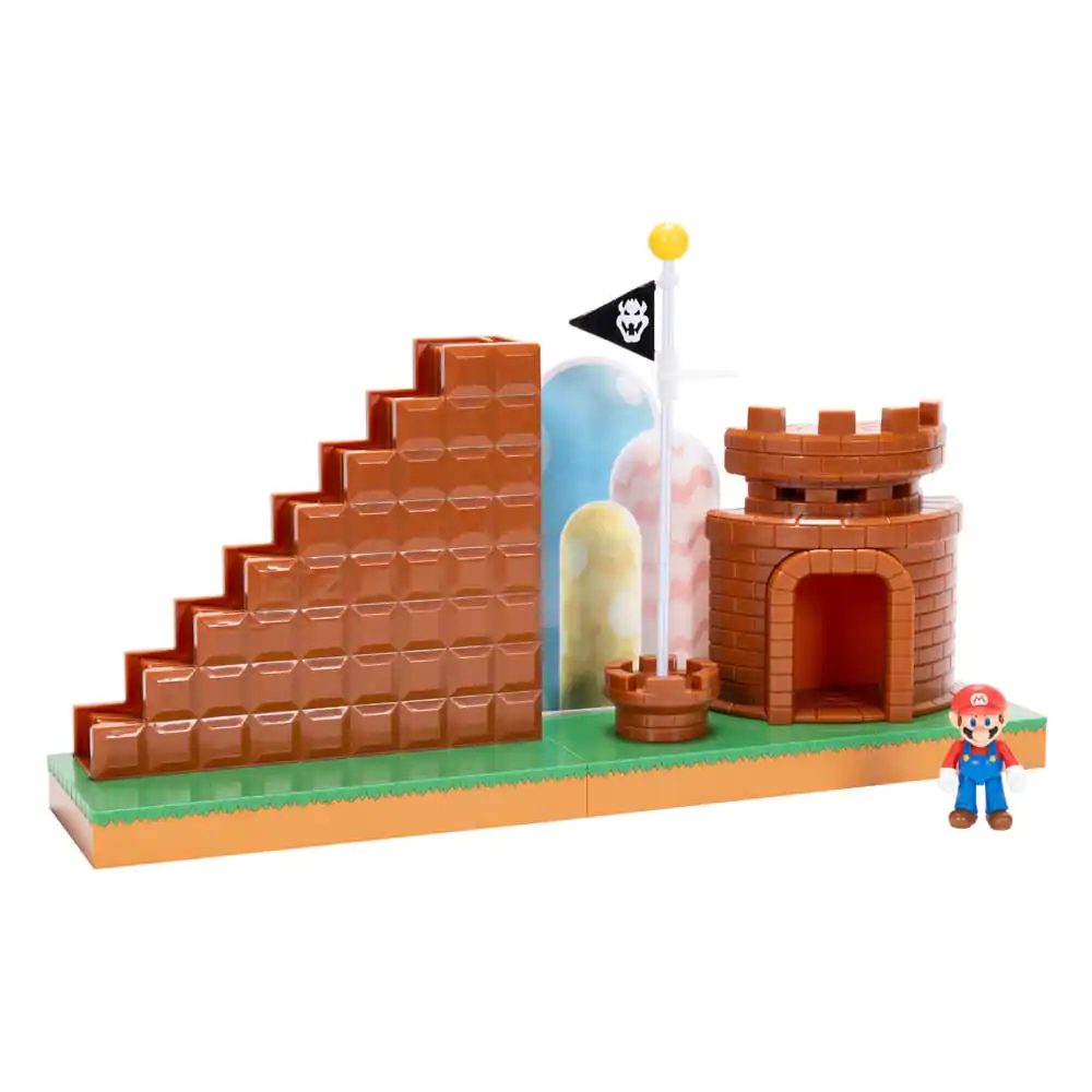 World of Nintendo Super Mario Minifiguren Spielset End Level termékfotó