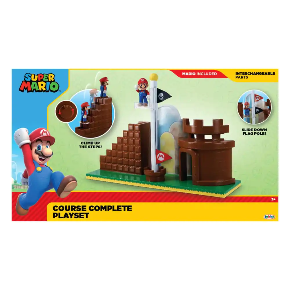 World of Nintendo Super Mario Minifiguren Spielset End Level termékfotó