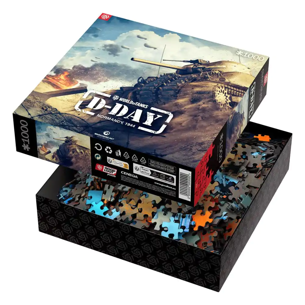 World of Tanks Gaming Puzzle D-Day (1000 Teile) termékfotó