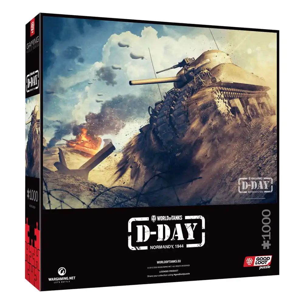 World of Tanks Gaming Puzzle D-Day (1000 Teile) termékfotó