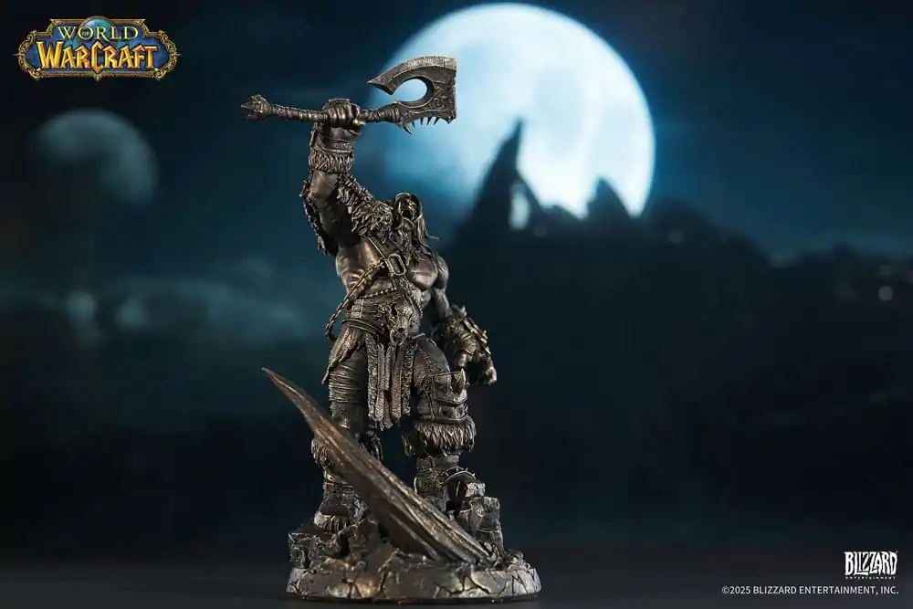 World of Warcraft Statue 1/10 Bronze Coloured Edition Grommash Hellscream 31 cm Produktfoto