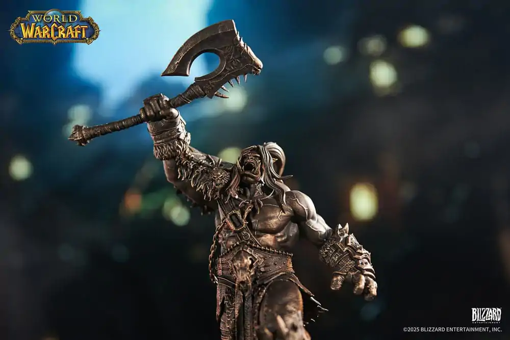 World of Warcraft Statue 1/10 Bronze Coloured Edition Grommash Hellscream 31 cm Produktfoto