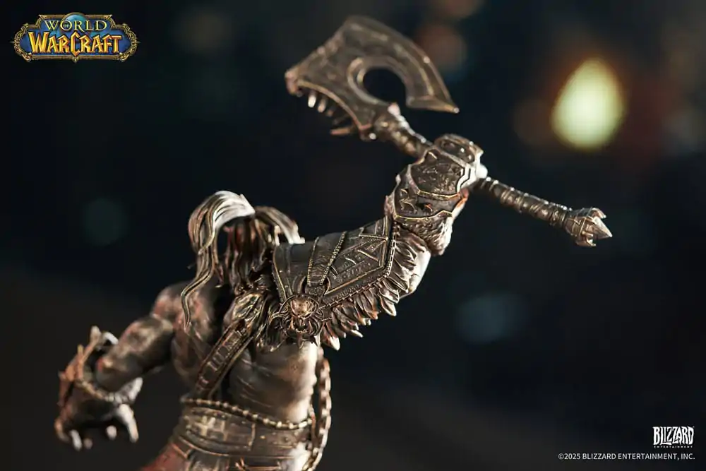 World of Warcraft Statue 1/10 Bronze Coloured Edition Grommash Hellscream 31 cm Produktfoto