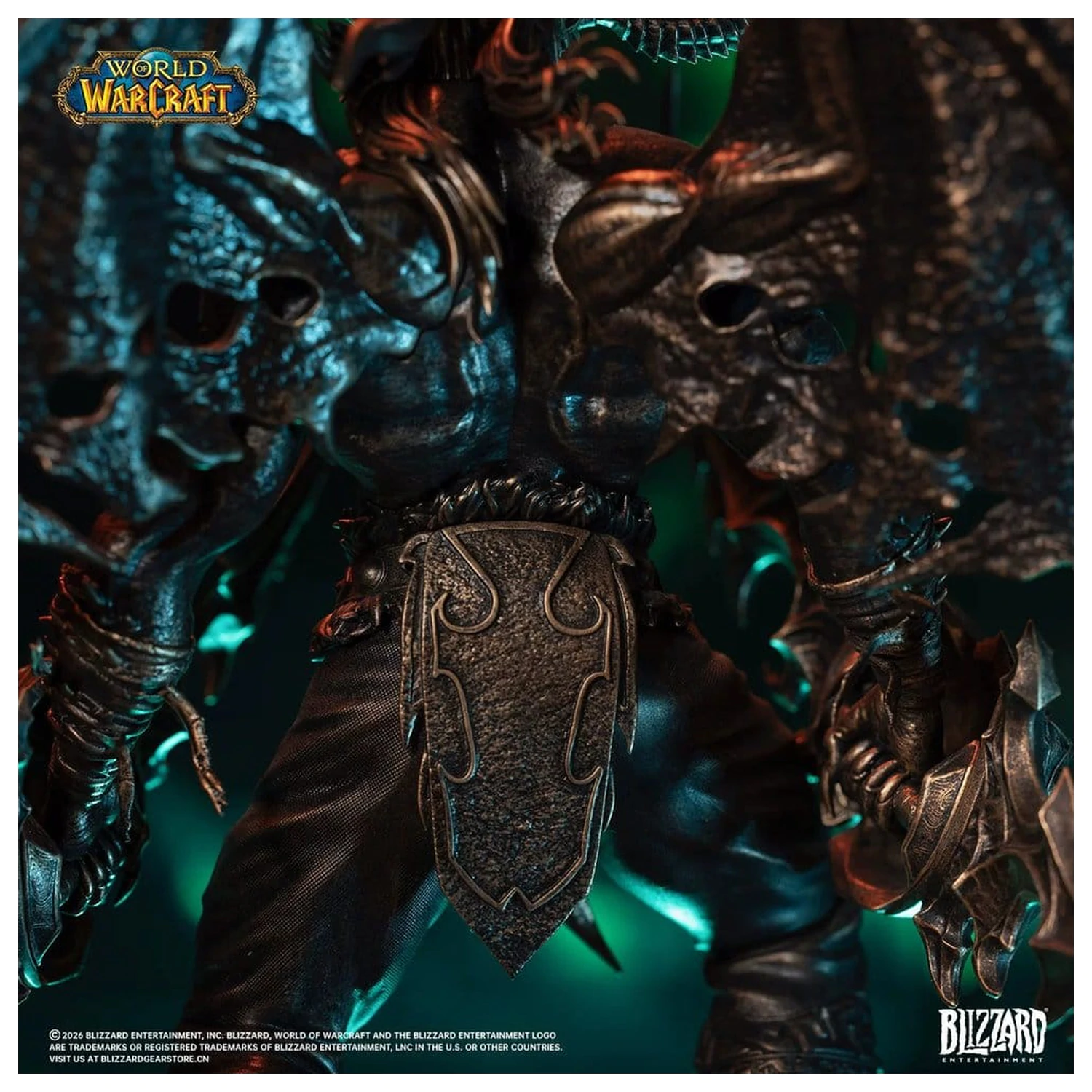 World of Warcraft 1/10 Maßstab Statue Illidan Stormrage (Bronze-farben) 34 cm Produktfoto