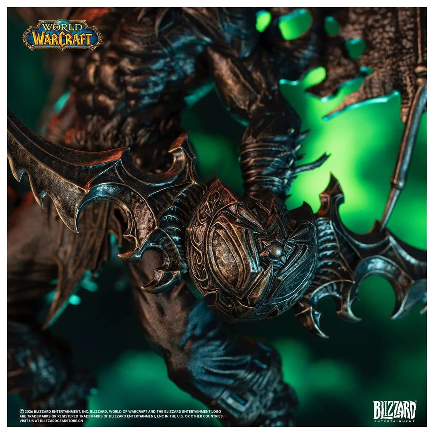 World of Warcraft 1/10 Maßstab Statue Illidan Stormrage (Bronze-farben) 34 cm Produktfoto