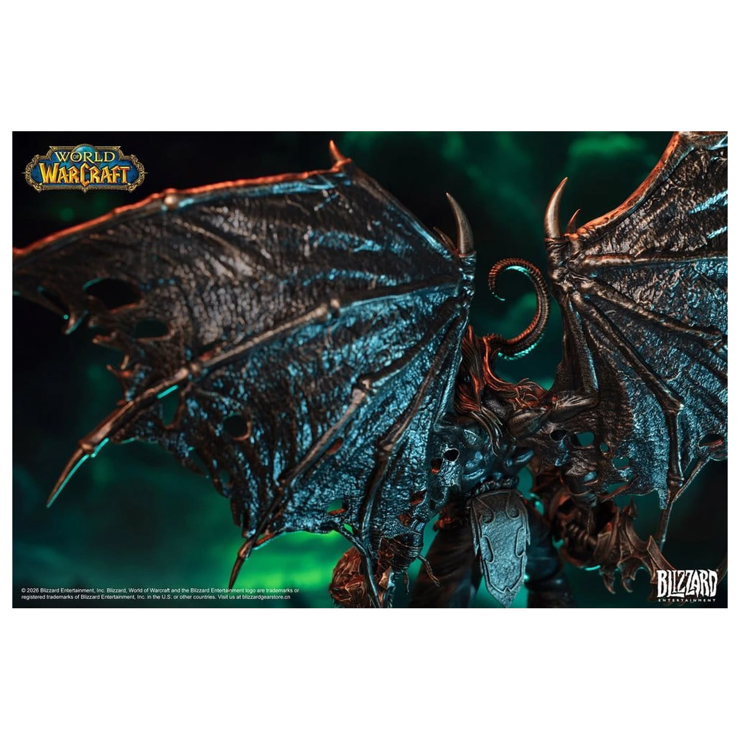 World of Warcraft 1/10 Maßstab Statue Illidan Stormrage (Bronze-farben) 34 cm Produktfoto