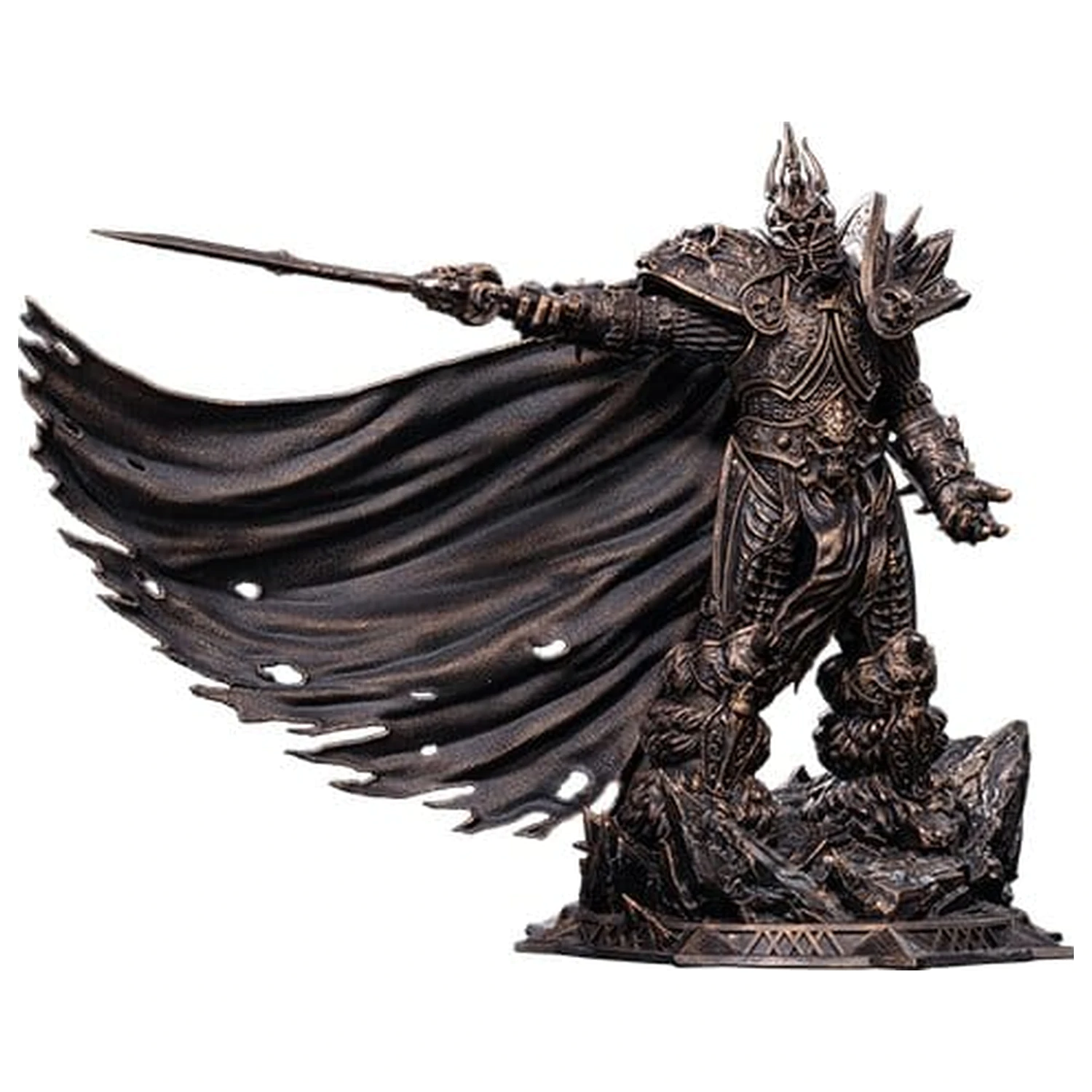 World of Warcraft Statue 1/10 The Lich King (Bronze-Colored Edition) 27 cm Produktfoto