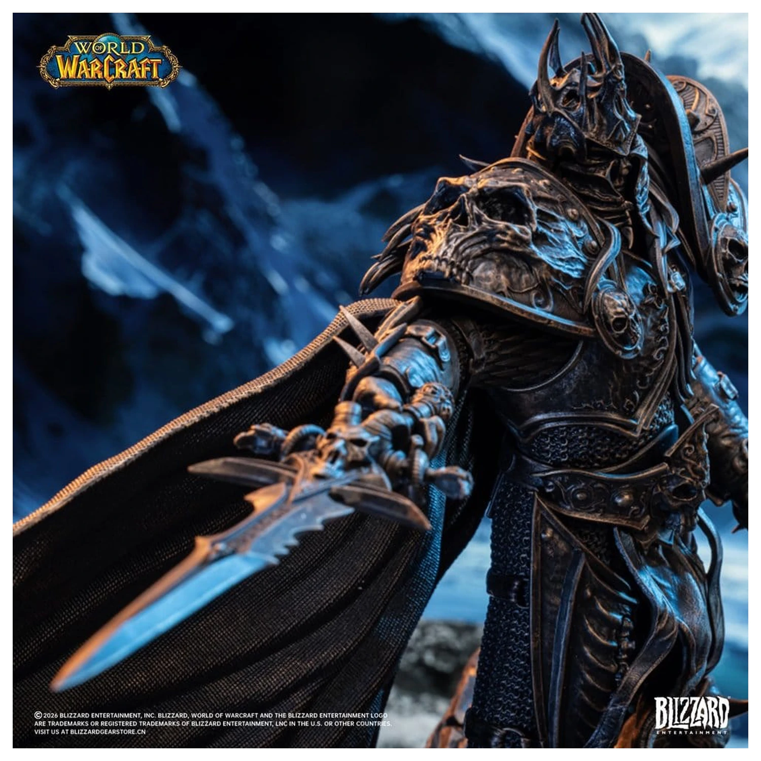 World of Warcraft Statue 1/10 The Lich King (Bronze-Colored Edition) 27 cm Produktfoto