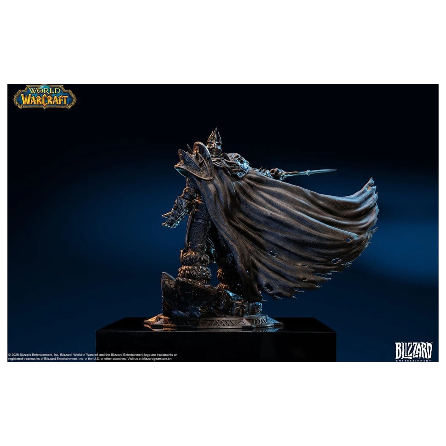 World of Warcraft Statue 1/10 The Lich King (Bronze-Colored Edition) 27 cm Produktfoto