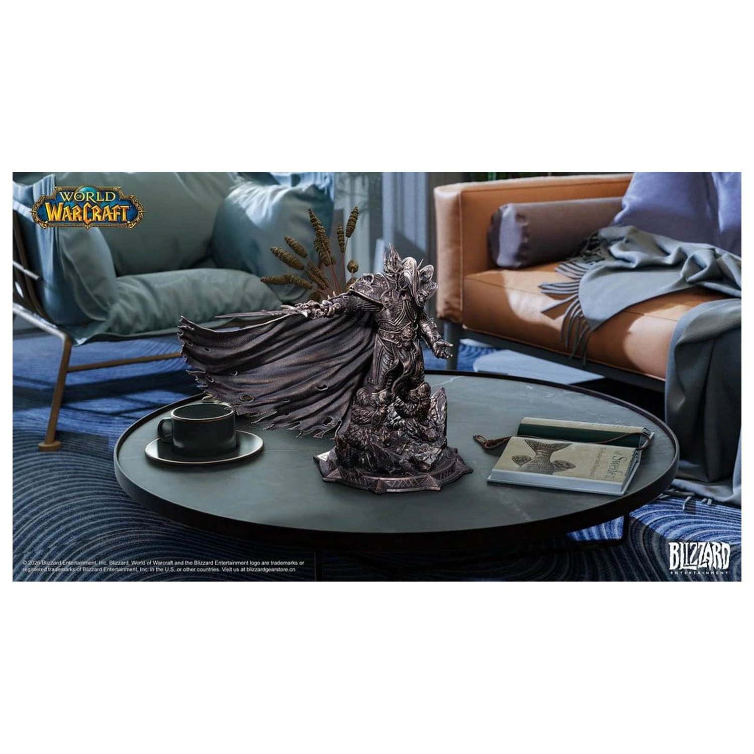 World of Warcraft Statue 1/10 The Lich King (Bronze-Colored Edition) 27 cm Produktfoto
