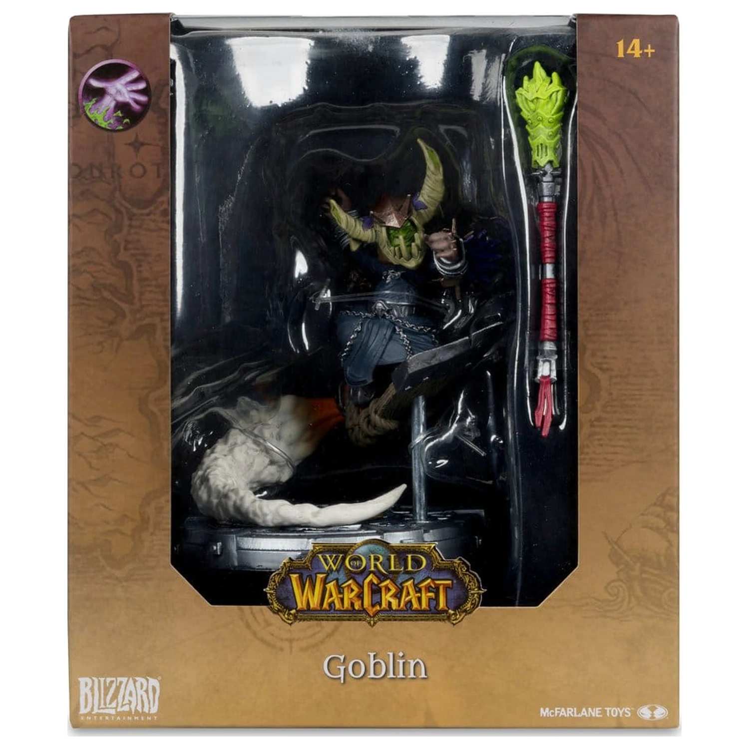 World of Warcraft 1/12 Maßstab Limitierte Edition posierte Figur Goblin 19 cm Produktfoto