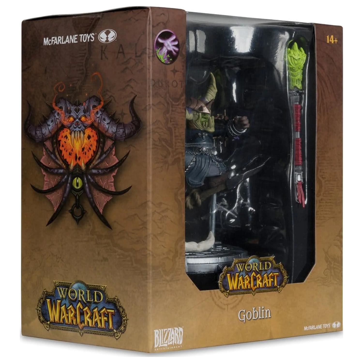 World of Warcraft 1/12 Maßstab Limitierte Edition posierte Figur Goblin 19 cm Produktfoto