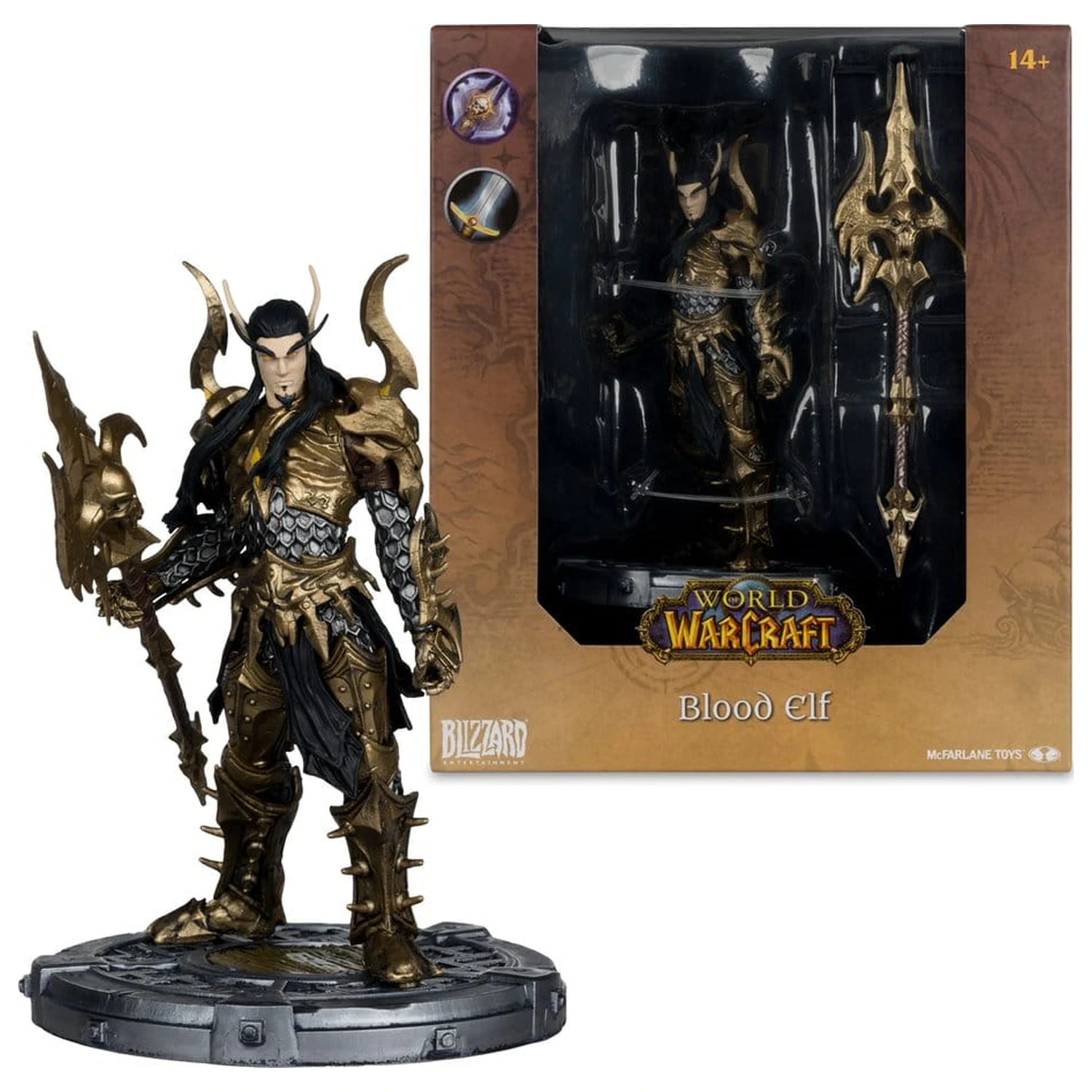 World of Warcraft 1/12 Maßstab Pose Figur Blood Elf Limited Edition 16 cm Produktfoto