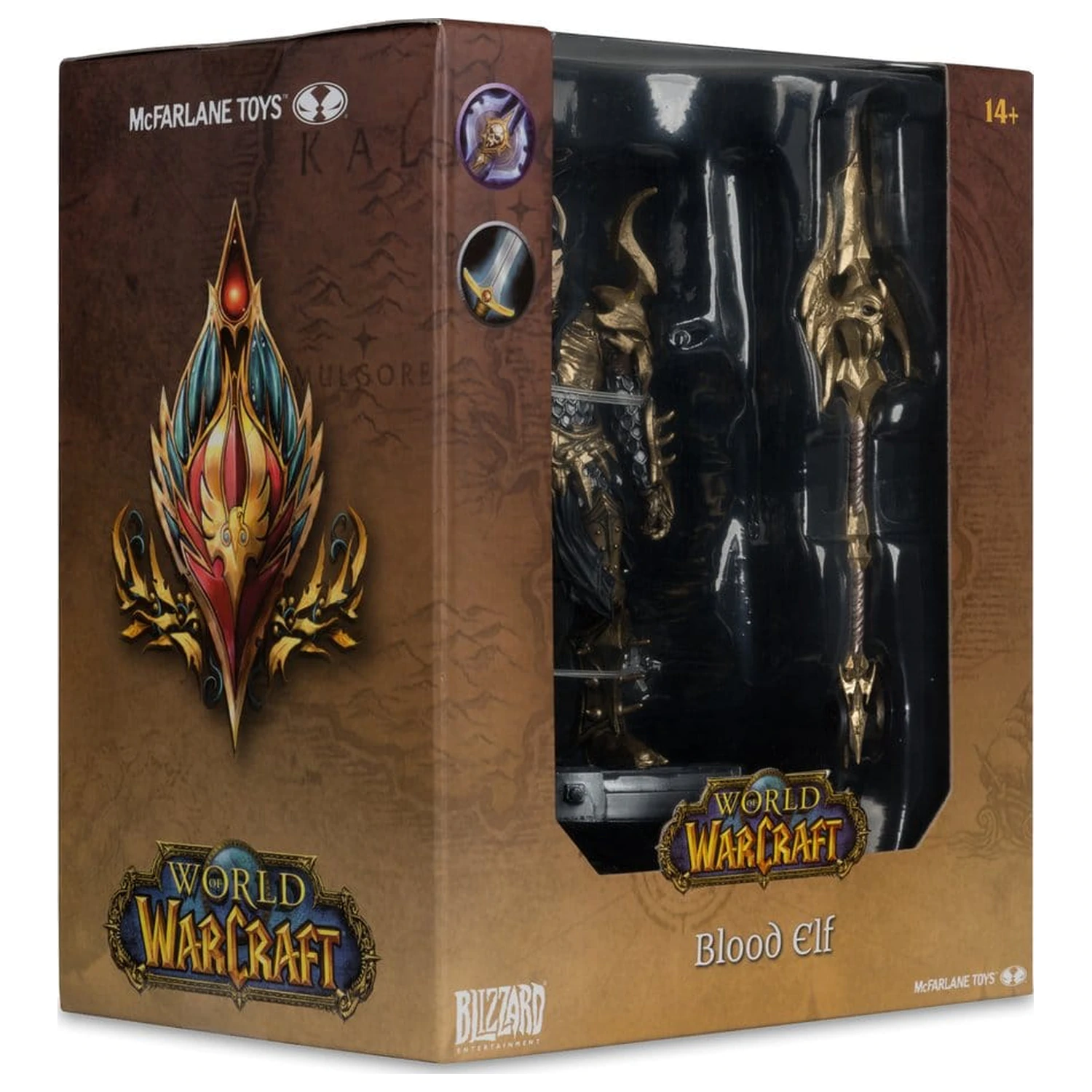 World of Warcraft 1/12 Maßstab Pose Figur Blood Elf Limited Edition 16 cm Produktfoto