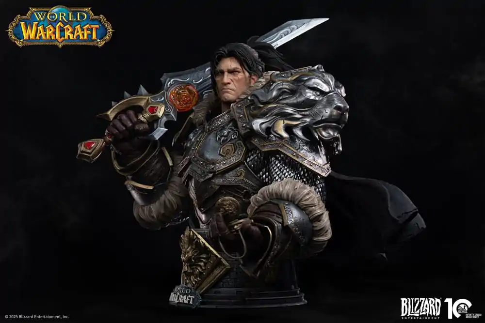 World of Warcraft Büste 1/3 Varian Wrynn 46 Zentimeter Produktfoto