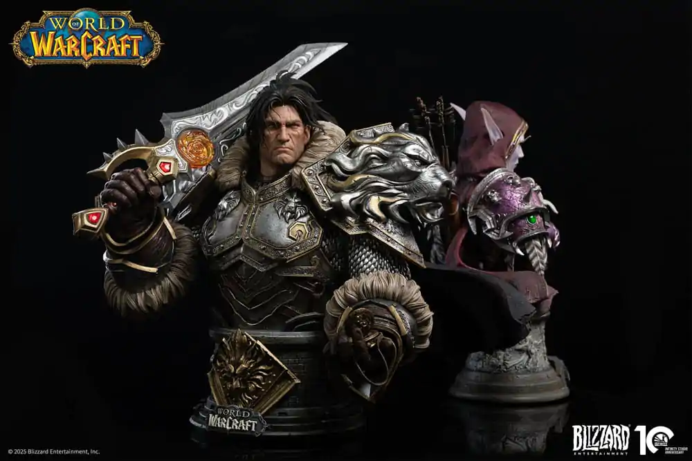 World of Warcraft Büste 1/3 Varian Wrynn 46 Zentimeter Produktfoto