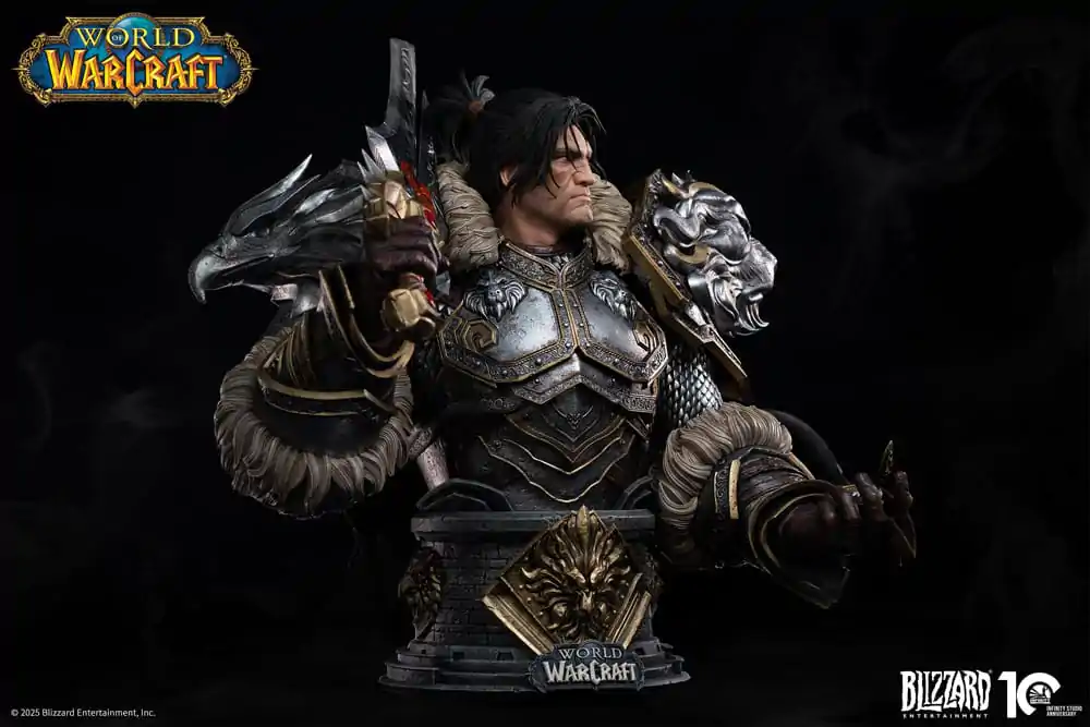 World of Warcraft Büste 1/3 Varian Wrynn 46 Zentimeter Produktfoto