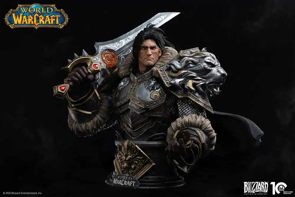 World of Warcraft Büste 1/3 Varian Wrynn 46 Zentimeter Produktfoto