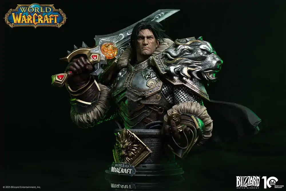 World of Warcraft Büste 1/3 Varian Wrynn 46 Zentimeter Produktfoto