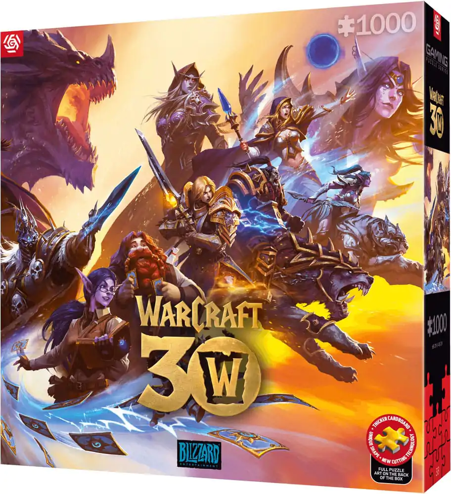 World of Warcraft Puzzle 30. Jahrestag (1000 Teile) Produktfoto