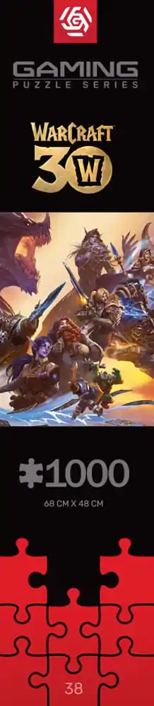 World of Warcraft Puzzle 30. Jahrestag (1000 Teile) Produktfoto
