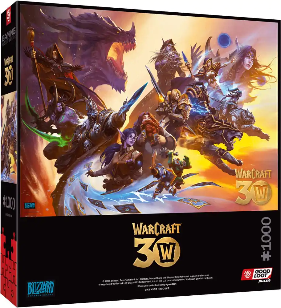 World of Warcraft Puzzle 30. Jahrestag (1000 Teile) Produktfoto