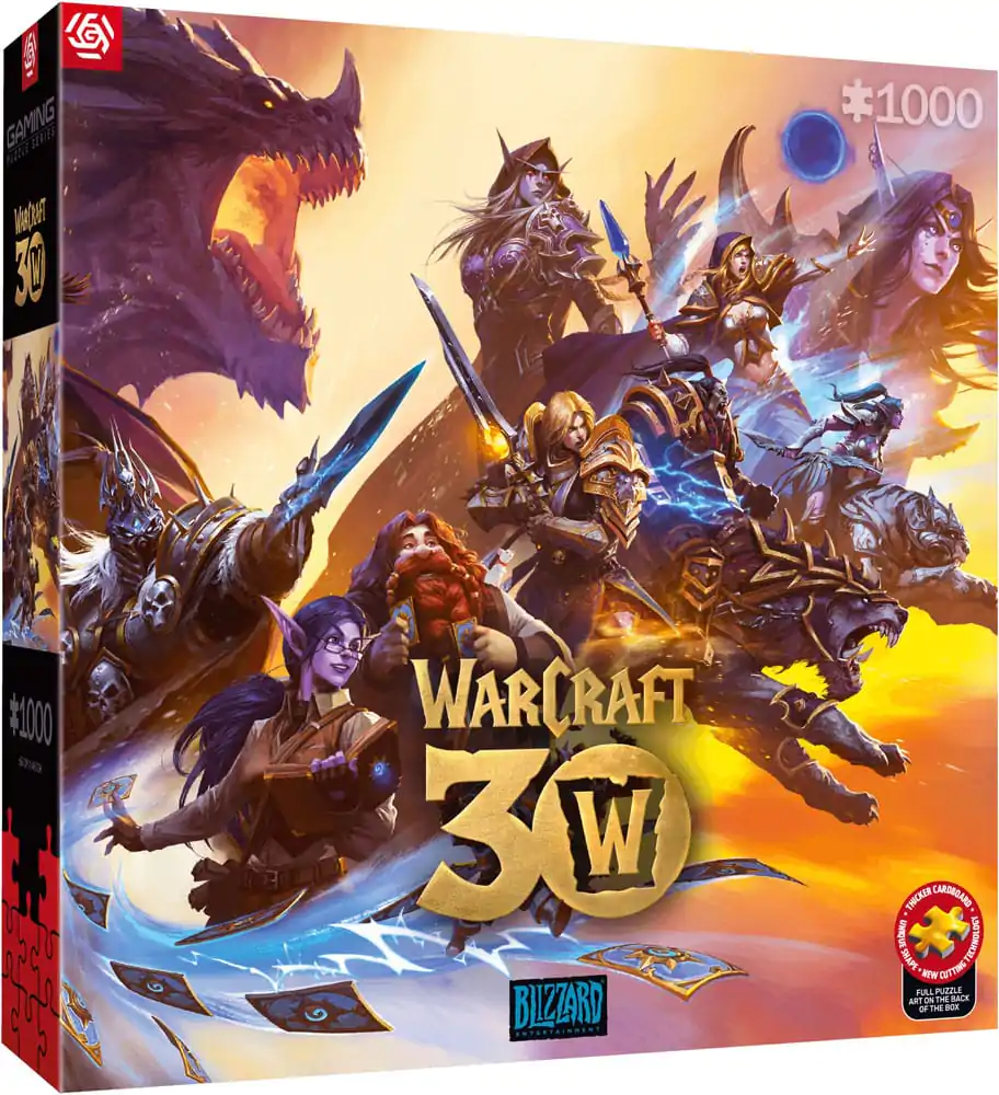 World of Warcraft Puzzle 30. Jahrestag (1000 Teile) Produktfoto
