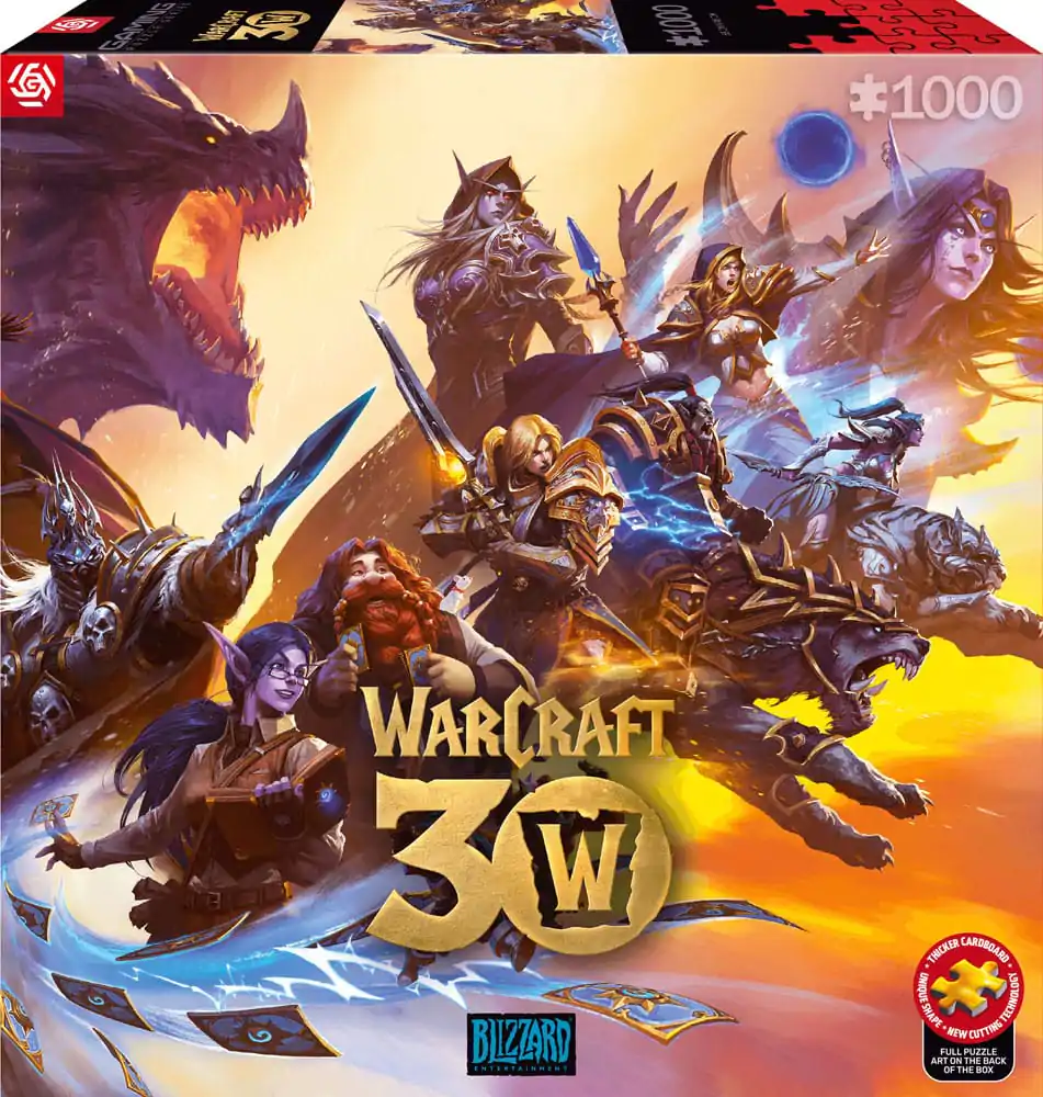 World of Warcraft Puzzle 30. Jahrestag (1000 Teile) Produktfoto