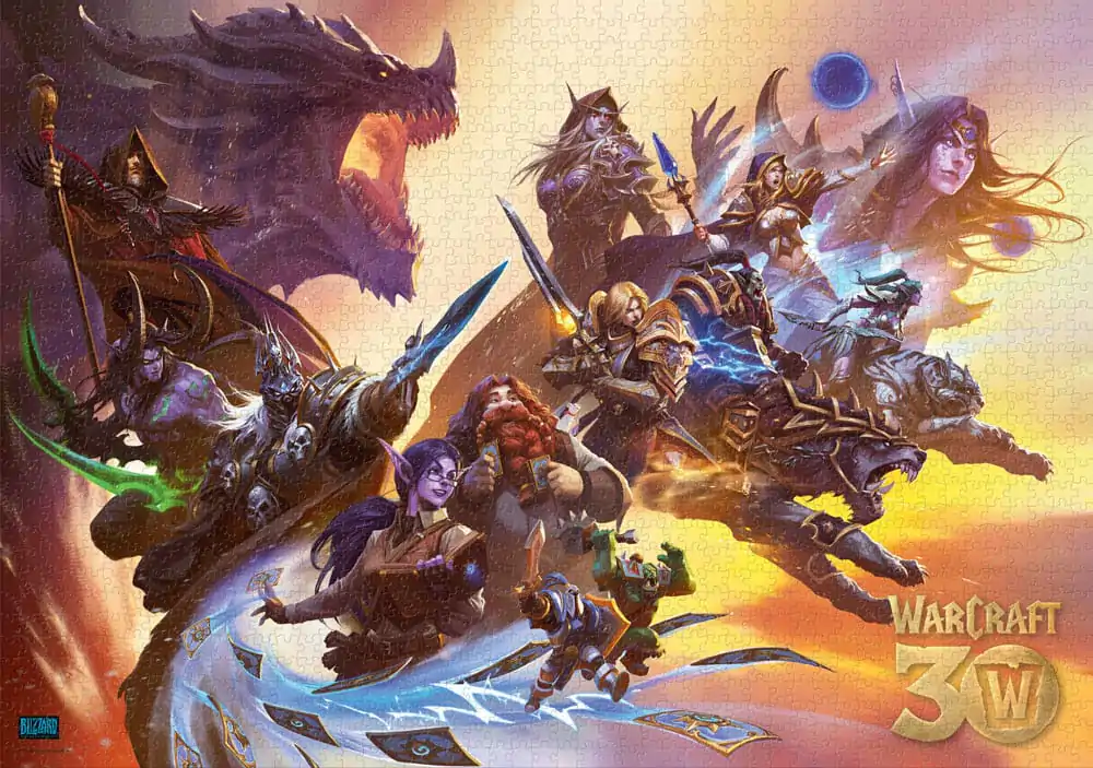 World of Warcraft Puzzle 30. Jahrestag (1000 Teile) Produktfoto