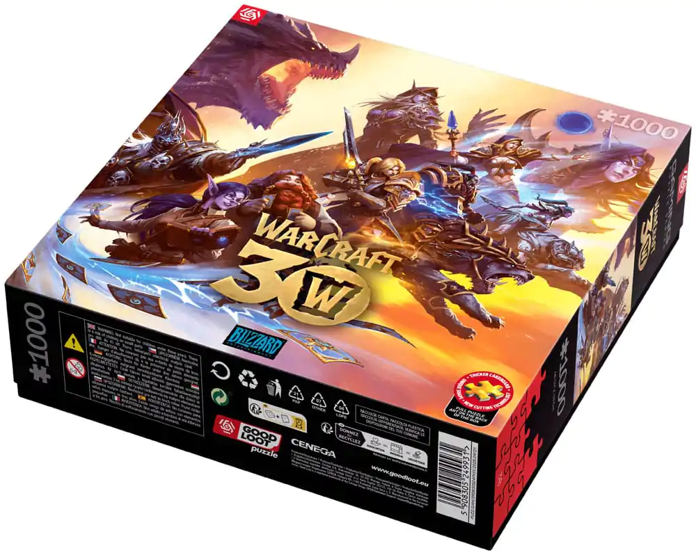 World of Warcraft Puzzle 30. Jahrestag (1000 Teile) Produktfoto