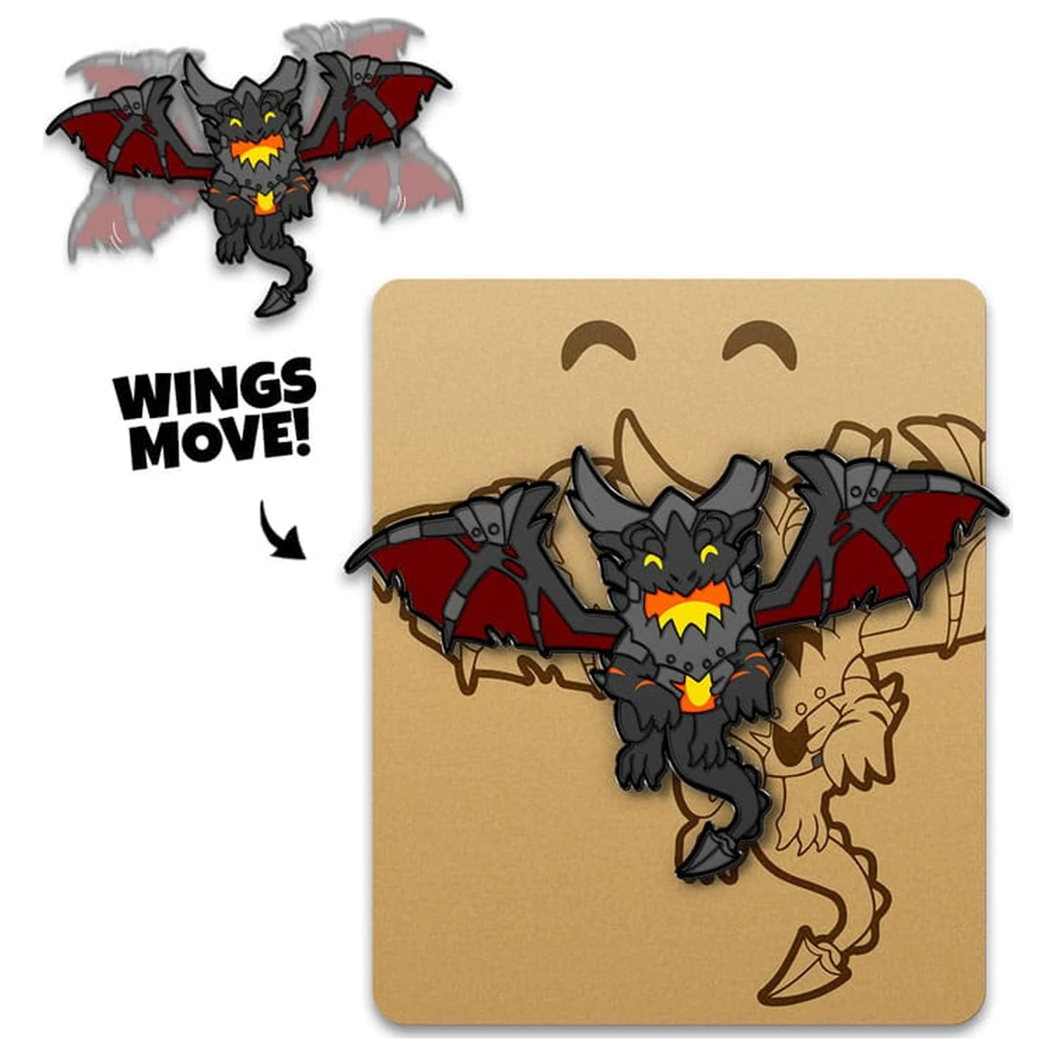 World Of Warcraft Pin Deathwing 5 cm Produktfoto