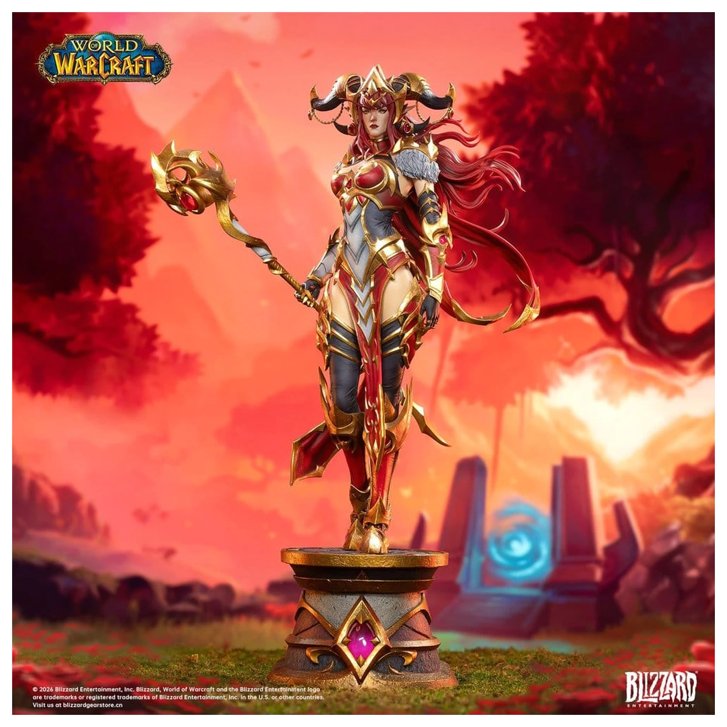 World of Warcraft Figur 1/6 Alexstrasza 41 cm Produktfoto