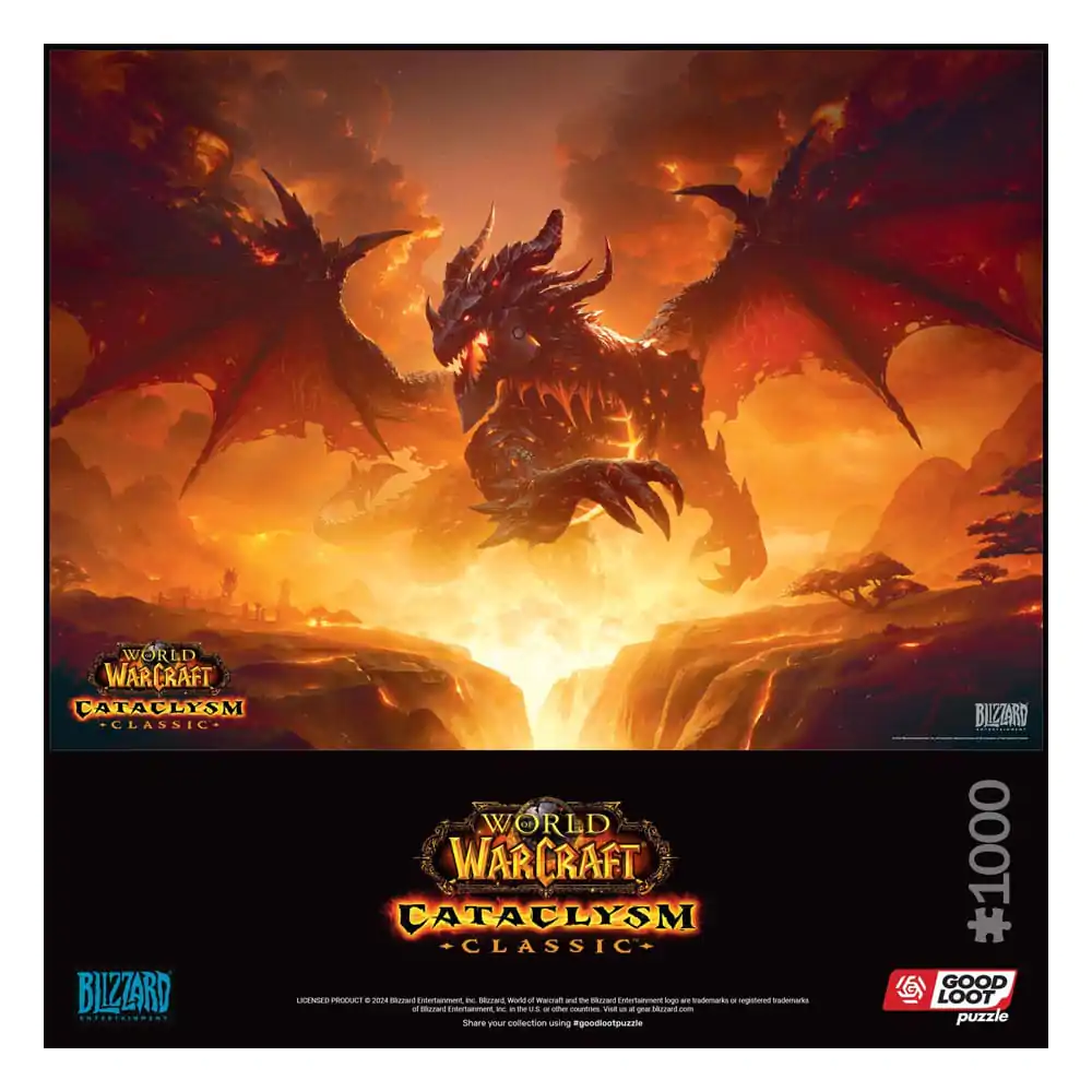 World of Warcraft Gaming Puzzle Cataclysm Classic (1000 Teile) termékfotó