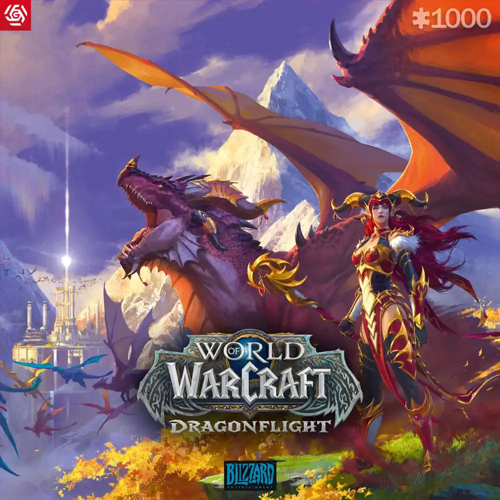 World of Warcraft Gaming Puzzle Dragonflight Alexstrasza (1000 Teile) termékfotó